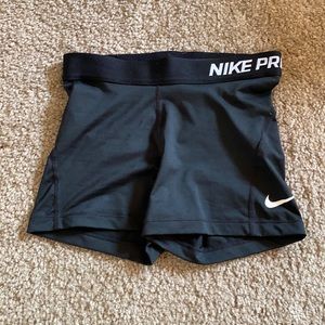Nike pro dri fit workout shorts